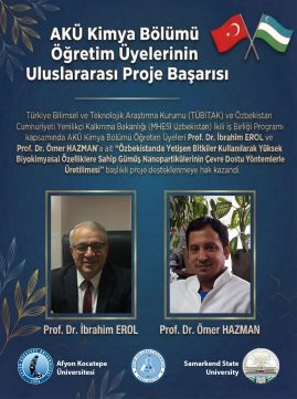 Prof. Dr. İbrahim EROL’un Proje Başarısı